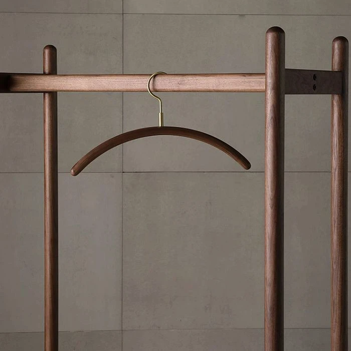 vintage wood hotel hanger Manufacturing Factory(001)